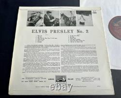 Elvis Presley Rock n Roll No 2 Rare Orig. HMV 1957 Vinyl LP Album Stunning Cover