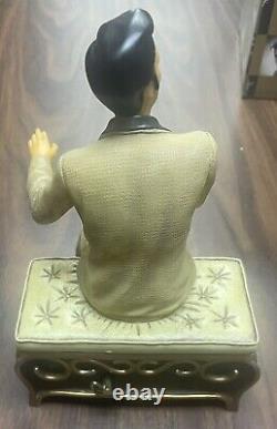 Elvis Presley Rock-n-roll Piano Cookie Jar RARE By Vandor 2001 Music Box