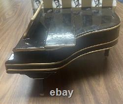 Elvis Presley Rock-n-roll Piano Cookie Jar RARE By Vandor 2001 Music Box