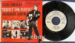 Elvis Presley SPA-7-37 Perfect For Parties Mefa Rare Promo With Picture Sleeve
