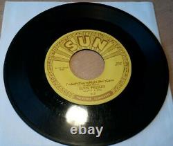 Elvis Presley SUN Records # 217 Original 45 rpm push marks RARE 1955 pressing