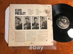 Elvis Presley S/T LP Vinyl OG 1956 RCA Victor LPM-1254 MONO Rockaway press rare