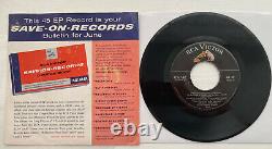 Elvis Presley Save-On-Records Music Sampler EP 45 rpm & ps Original Mega Rare