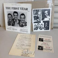 Elvis Presley Scotty Bill Lp The First Year Collectors Edition Sealed Rare Nos