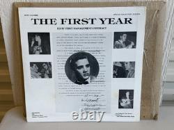Elvis Presley Scotty Bill Lp The First Year Collectors Edition Sealed Rare Nos