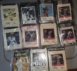 Elvis Presley Sealed 8-Track Tape Lot Original Shipping Box Pickwick/RCA Rare