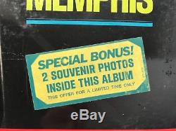 Elvis Presley- Sealed Mega Rare In Person With 100% Original Bonus Photo Sticker
