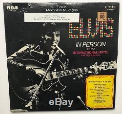 Elvis Presley- Sealed Mega Rare In Person With 100% Original Bonus Photo Sticker
