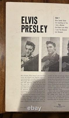 Elvis Presley Self Titled (1956) 33 RPM Record 1st LP Album LPM-1254 RARE! VG+