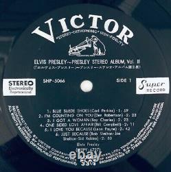 Elvis Presley Self Titled JAPAN RARE 1962 1ST STEREO SHP-5066 RCA ROCK Vinyl