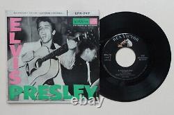 Elvis Presley Self Titled USA ep rare 1956 EX+/NM EPA-747 Blue Suede Shoes