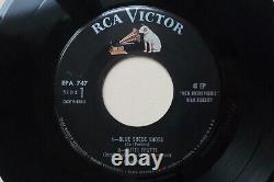 Elvis Presley Self Titled USA ep rare 1956 EX+/NM EPA-747 Blue Suede Shoes