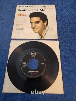 Elvis Presley - Sentimental Me - Mega Rare South Africa Extended Play - VG +