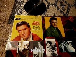 Elvis Presley Signed 1958 Original Record Album Rare 1950s Elvis Presley
