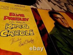 Elvis Presley Signed 1958 Original Record Album Rare 1950s Elvis Presley