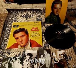 Elvis Presley Signed 1958 Original Record Album Rare 1950s Elvis Presley