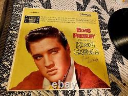 Elvis Presley Signed 1958 Original Record Album Rare 1950s Elvis Presley