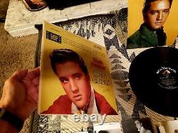 Elvis Presley Signed 1958 Original Record Album Rare 1950s Elvis Presley