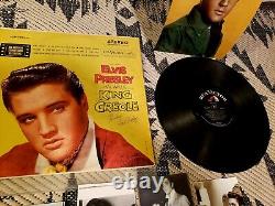 Elvis Presley Signed 1958 Original Record Album Rare 1950s Elvis Presley