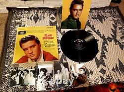 Elvis Presley Signed 1958 Original Record Album Rare 1950s Elvis Presley