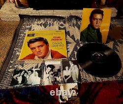 Elvis Presley Signed 1958 Original Record Album Rare 1950s Elvis Presley