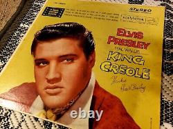 Elvis Presley Signed 1958 Original Record Album Rare 1950s Elvis Presley