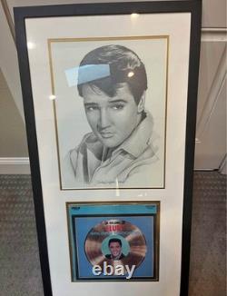 Elvis Presley Signed Golden Records Album Rare Collectible