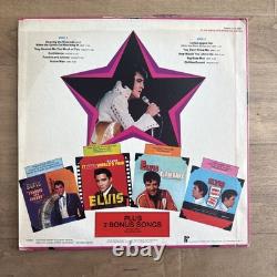 Elvis Presley Signed album Vinyl Elvis Sings The hits W COA Rare