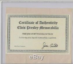 Elvis Presley Silk Authentic owned & worn Shirt Jim Curtin Collection Rare Sale