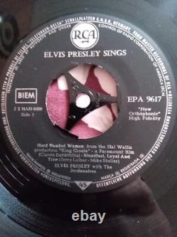 Elvis Presley Sings 1958 Ep In Original Sleeve Rare