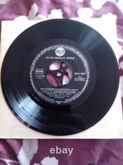 Elvis Presley Sings 1958 Ep In Original Sleeve Rare