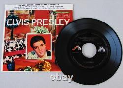 Elvis Presley Sings Christmas Songs EPA-4108 MEGA RARE DOS