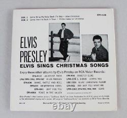 Elvis Presley Sings Christmas Songs EPA-4108 MEGA RARE DOS