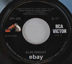 Elvis Presley Sings Christmas Songs EPA-4108 MEGA RARE DOS