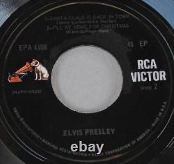 Elvis Presley Sings Christmas Songs EPA-4108 MEGA RARE DOS