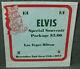 Elvis Presley Souvenir Package Envelope Las Vegas Hilton 1975 Rare