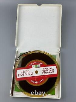 Elvis Presley Special Christmas Program Reel To Reel Full Track 7 1/2 IPS RARE