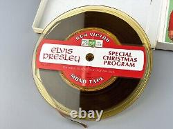 Elvis Presley Special Christmas Program Reel To Reel Full Track 7 1/2 IPS RARE