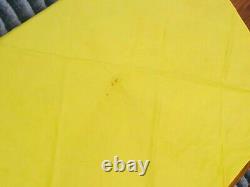 Elvis Presley Stage Used Scarf Rare Yellow With Blue Facsimile Signature