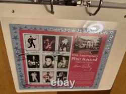 Elvis Presley Stamp Collection-Very rare/ Huge Potential-30 Pages-Excellent Con