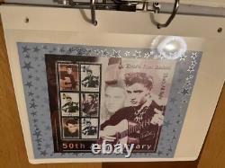 Elvis Presley Stamp Collection-Very rare/ Huge Potential-30 Pages-Excellent Con