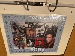 Elvis Presley Stamp Collection-Very rare/ Huge Potential-30 Pages-Excellent Con