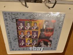 Elvis Presley Stamp Collection-Very rare/ Huge Potential-30 Pages-Excellent Con