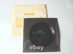 Elvis Presley Story Evatone Soundsheet Candlelite 1978 Envelope Rare