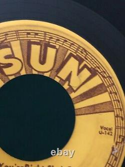 Elvis Presley Sun 217 Baby Lets Play House 45 Nice labels Original 1955 RARE