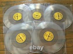 Elvis Presley Sun 78's rare clear and black vinyl releases Mint unplayed