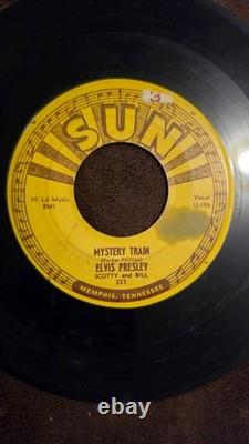 Elvis Presley Sun Record 223 Mystery Train 1955 45 rpm Rockabilly RARE