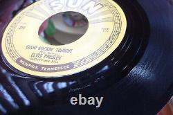Elvis Presley Sun Singles rare 1973 Bootleg Set Mystery Train That's All Right