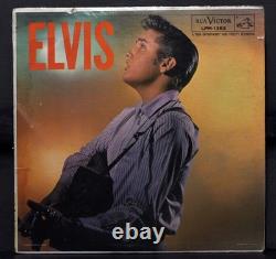 Elvis Presley Super Rare Old Shep Ad Back Silver Dog On Top Long Play Bottom