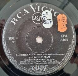Elvis Presley Surrender Very Rare Israel 7 EP EPA-8103